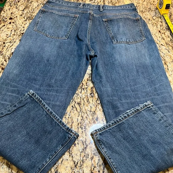 Gap distressed Classic Blue Men's Jeans relaxed fit 36/30 - Picture 13 of 13